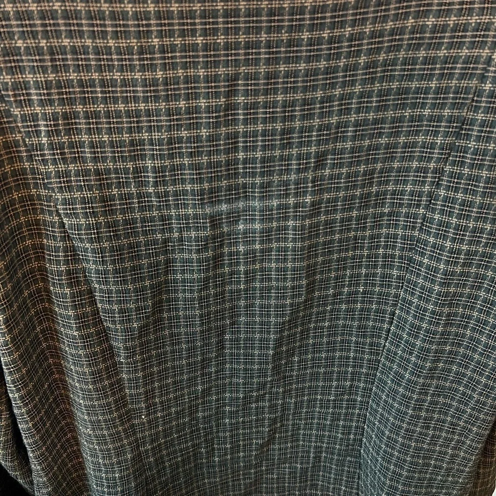𝅺vintage Betsy’s Things Women’s Green‎ Plaid Blazer Fits M/L